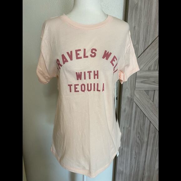 NWT Wildfox travels well with tequila tee - Picture 1 of 4
